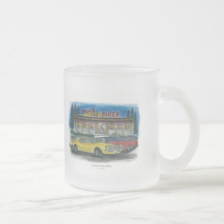 TASSE GIVRÉ WAGON-RESTAURANT DE VOITURE DE MUSCLE