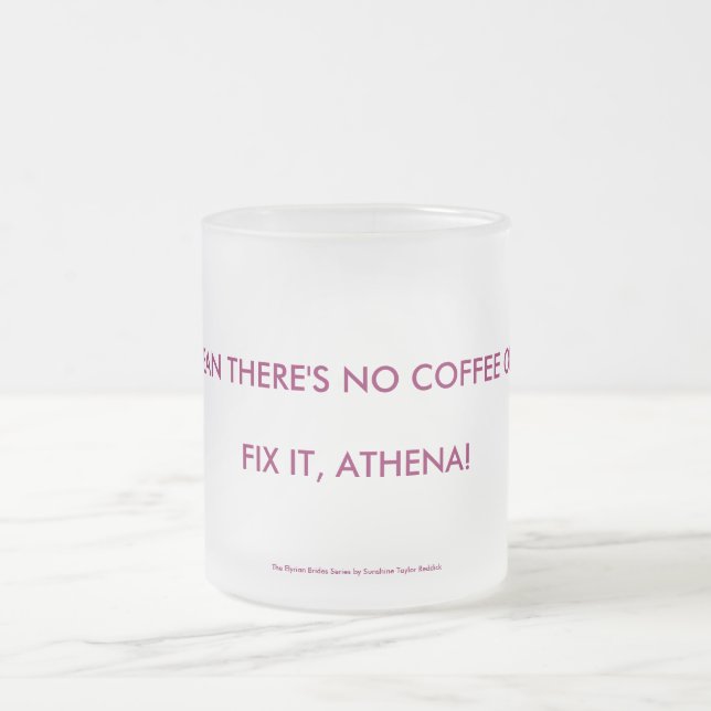 Tasse Givré Whadaya veulent dire qu'il n'y a aucun café sur (Centre)