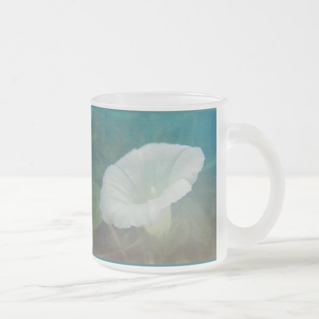 Tasse Givré White Bindweed - La gloire vivace du matin (Droit)