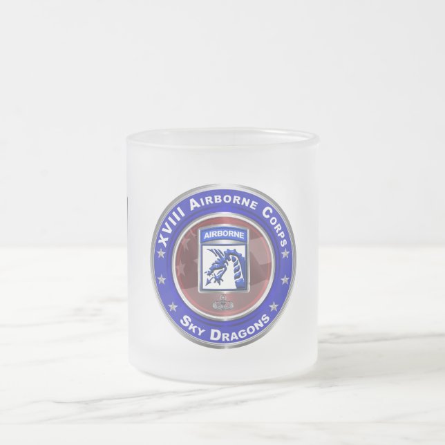Tasse Givré XVIII Airborne Dragons (Centre)