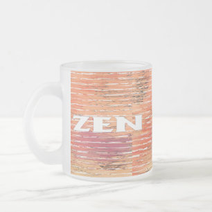 Tasse Givré Zen blanc roseaux givré muqueuse
