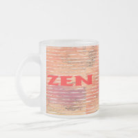 Zen rouge roseaux givré muqueuse