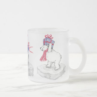 Tasse givrée d'ours blancs !