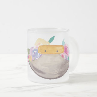 Tasse givrée florale d'Ulu