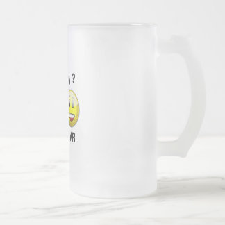 Tasse givrée heureuse de "rv"