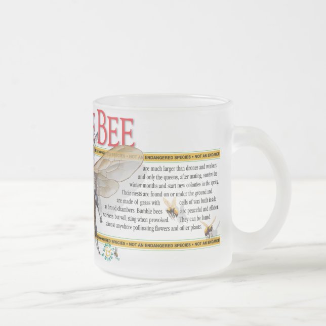 Tasse givrée par abeille (Droit)