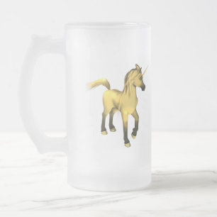Tasse givrée par colt de licorne