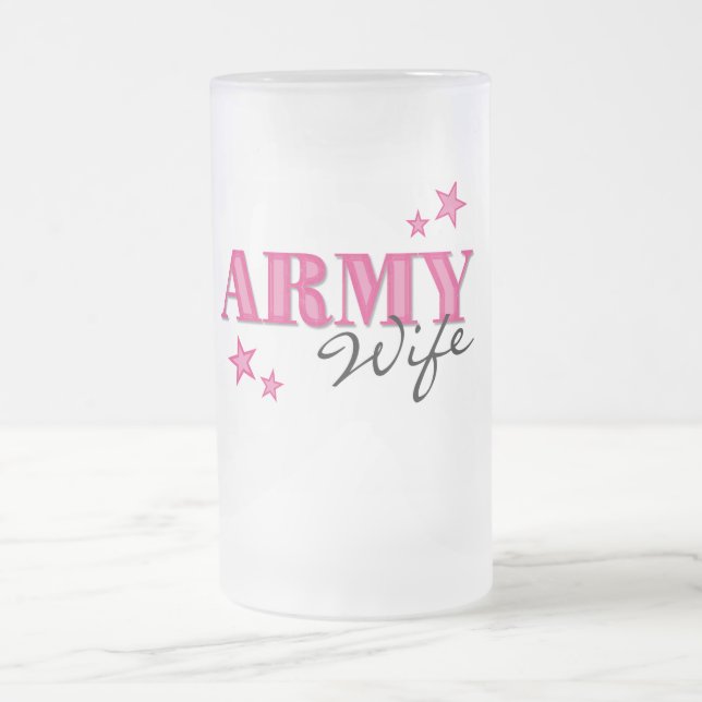 Tasse givrée par épouse d'armée de roses indien (Centre)