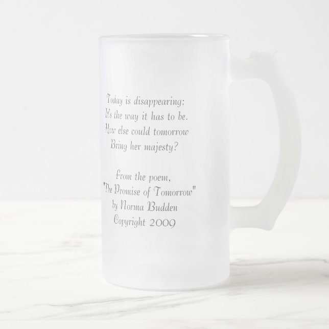 Tasse givrée par lac de pigeon (Droit)