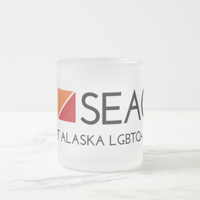 Tasse givrée par logo de SEAGLA (Centre)