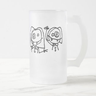 Tasse givrée par têtes de Twitarded juste (grande)