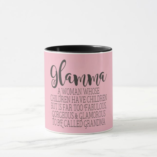 Tasse Glamma - grand-maman fabuleuse (Centre)
