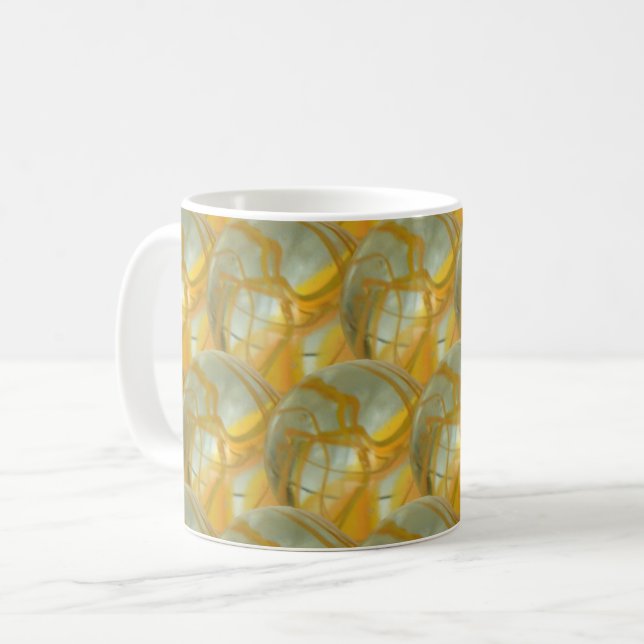 Tasse - Glasperlen (Vorderseite Links)