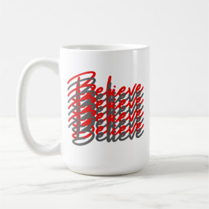 Tasse 'Glaube' mehrschichtig