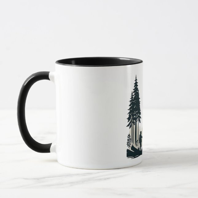 Tasse - glückliche Familie in Muir Woods (Links)