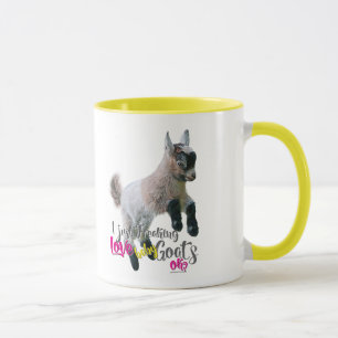 Tasse GOAT LOVE   Je viens de freaking LOVE Baby Chèvres