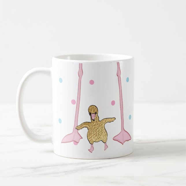 Tasse "Gold Flamingo Mama & Baby" (Links)