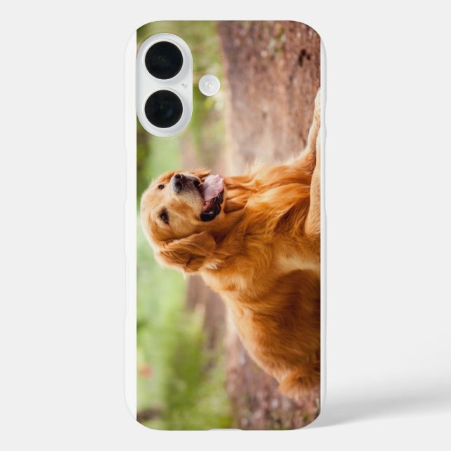 Tasse Golden Retriever Liebe - Niedliches Haustier iPhone 16 Hülle (Rückseite)