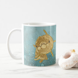 Tasse "Goldene Delphine Mommy & Baby"
