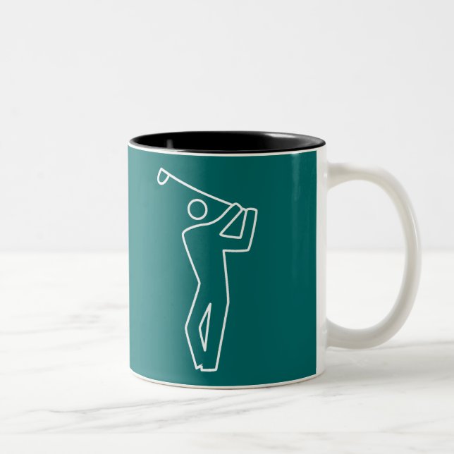 Tasse - Golfspieler (Rechts)