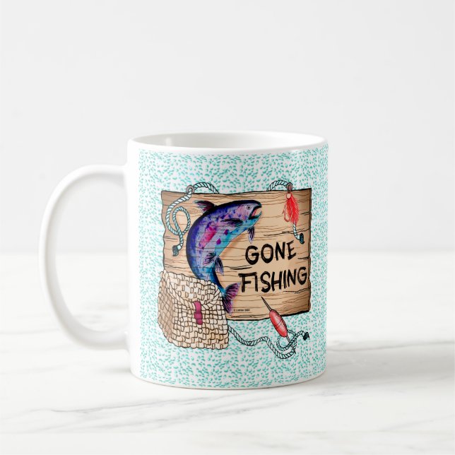 Tasse Gone Fishing  (Gauche)