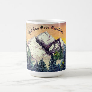 Tasse 'Gott kann Berge bewegen'