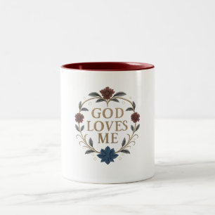 Tasse - Gott liebt mich