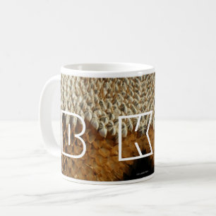 Tasse - Graines de tournesol avec initiales
