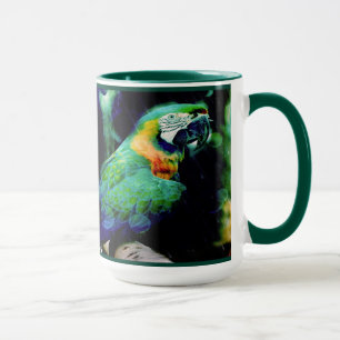 Tasse Grand ara vert chez Dewlight