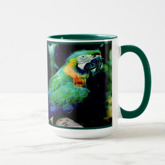Tasse Grand ara vert chez Dewlight
