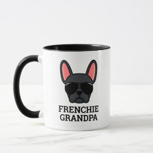 Tasse Grand-Père Bouledogue Français Noir Frenchie