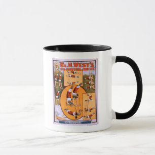 Tasse Grande affiche de JubileeGymnasts du troubadour de