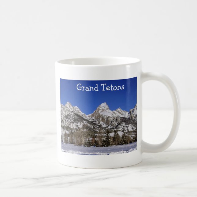 Tasse grande de parc national de Teton (Droite)