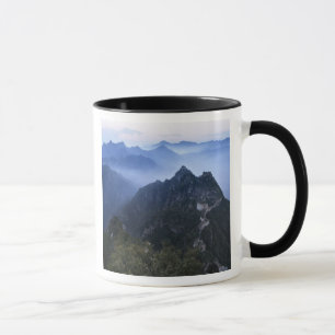 Tasse Grande Muraille dans la brume du matin, Chine