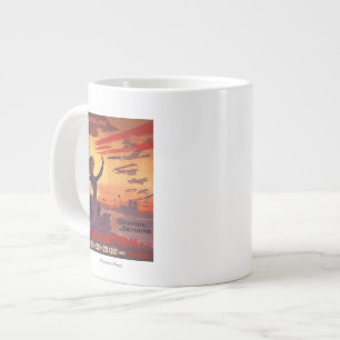 Tasse Grande Semaine de l'aviation - Poster de femmes ag