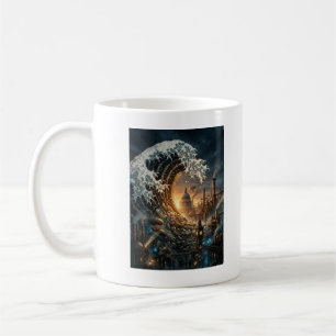 Tasse "Grande Vague de Pollution" Steampunk Londre