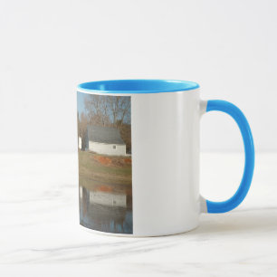 Tasse Grange grise - réflexions de sérénité