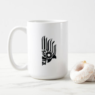 Tasse graphique avec un masque traditionnel Sri La