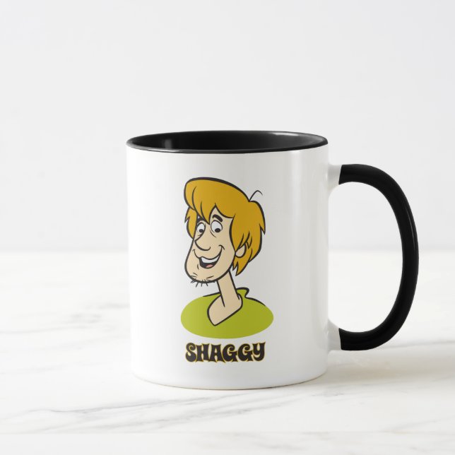 Tasse Graphique de nom de schaggy (Droite)