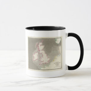 Tasse Graphique des marées Britanniques