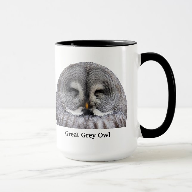 Tasse Great Grey Owl (Droite)