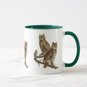 Tasse: Great Horned Owl von John James Audubon Tasse