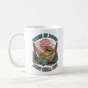 Tasse Grenouille Quand On Est Perplexe, Détendez-V
