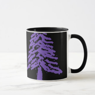 Tasse Griffonnage V4.0 d'arbre de lavande