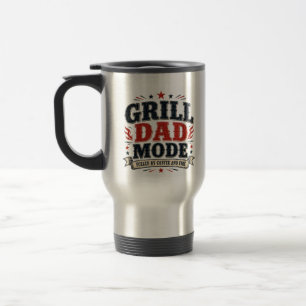 Tasse Grill Dad Mode alimenté par le café et le fe