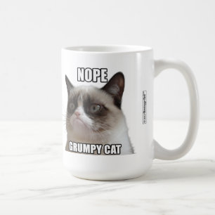 Tasse grincheuse de chat - NOPE. CAT GRINCHEUX "