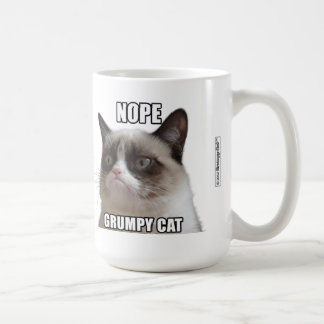 Tasse grincheuse de chat - NOPE. CAT GRINCHEUX "