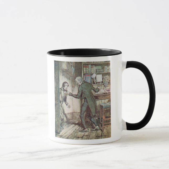 Tasse Grippe-sou et Bob Cratchit (Droite)