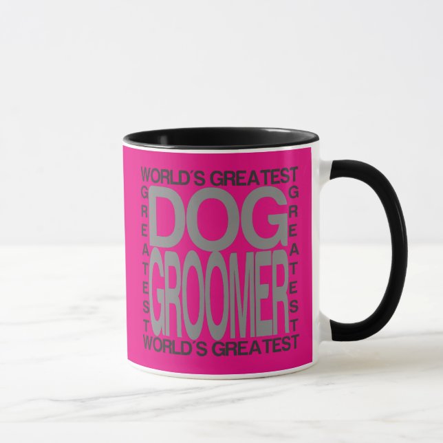 Tasse Groomer du plus grand chien des mondes (Droite)
