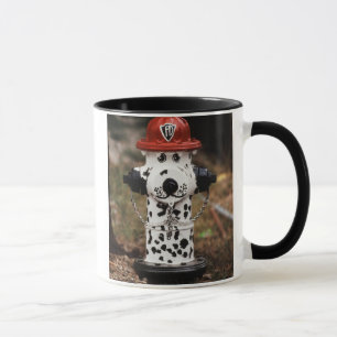 Tasse Gros plan d'une borne d'incendie